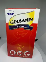 Dầu nóng xoa bóp Golsamin Lotion- Chai 50ml-Kèm dụng cụ massage- giảm đau mỏi vai gáy,cứng cơ, đau nhức xương khớp