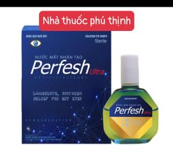 Nhỏ mắt nhân tạo perfesh ultra 15ml giảm khô mắt mỏi và mờ mắt (date mới)