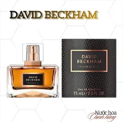Nước hoa nam David Beckham Intimately for Men EDT Spray 75ml (Lịch lãm, nam tính)
