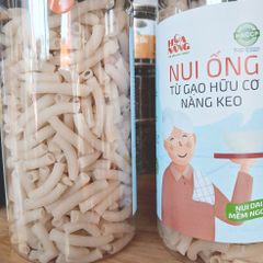Nui ống dài hữu cơ Hoa Nắng hủ 350g