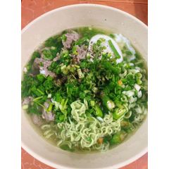 Mì chùm ngây Moringa (chùm ngây) thùng 30 gói, mì sấy lạnh không chiên, chay mặn đều được