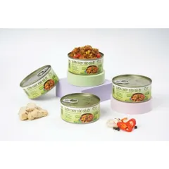 Sườn chay xào sả ớt Tâm Minh Foods đậm vị hộp 100g chay mặn điều được