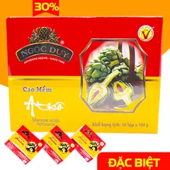 Cao mềm atiso Ngọc Duy loại đặc biệt 1kg-(10 hộp 100g)