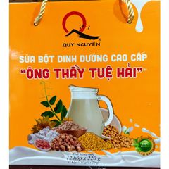 [ Thùng 12 hộp] Sữa bột dinh dưỡng cao cấp Ông Thầy Tuệ Hải hộp 220g