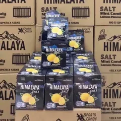 Kẹo Himalaya Bạc Hà Chanh Muối - Hộp 12 gói x 6 viên
