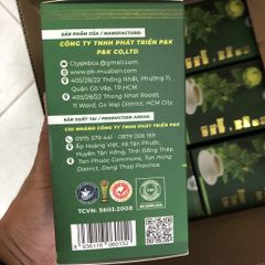 Trà Bồ Công Anh Xuyên Tâm Liên - Tăng đề kháng hộp 40 túi lọc P&K