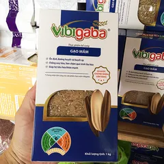 Gạo Mầm Vibigaba Hạt Ngọc Trời Gói 1Kg - Gạo cho người tiểu đường, giảm cân [CHÍNH HÃNG] 777641