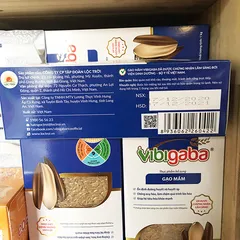 Gạo Mầm Vibigaba Hạt Ngọc Trời Gói 1Kg - Gạo cho người tiểu đường, giảm cân [CHÍNH HÃNG] 777641