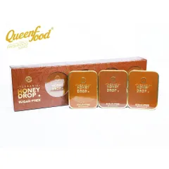 Kẹo sả nhân mật ong HONEY DROP KIÊNG ĐƯỜNG -Tasmania (Hộp10 viên)
