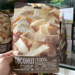 Dừa sấy giòn COCONUT CHIPS túi 100g