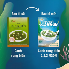 Canh Dưỡng Sinh Rong Biển TÂM MINH FOODS hộp 10 gói
