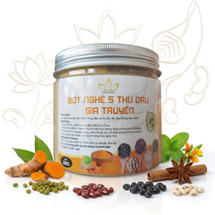 Bột nghệ 5 thứ đậu gia truyền Hạnh Như hủ 200g-chuyên dạ dày