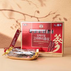 HỒNG SÂM NGUYÊN CỦ TẨM MẬT ONG KOVI 220G 10 Củ