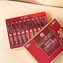 HỒNG SÂM NGUYÊN CỦ TẨM MẬT ONG KOVI 220G 10 Củ