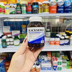 Vitamin tổng hợp dành cho [Nam/Nữ giới trên 50 tuổi] Blackmores Multivitamin for 50+ Cung cấp năng lượng - Hỗ trợ Miễn dịch/Thị lực/Xương khớp 60 viên - S/P Chuẩn Úc