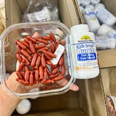 Viên uống DHA 300 mg Nature's Way Kids Smart Bursts DHA 300 mg Triple Strength 50 viên - Nâng Cao Khả Năng Tập Trung & Nhận Thức ở Trẻ