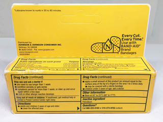 Kem mỡ xoa dịu nhanh Neosporin Lidocaine Ointment 14.2g