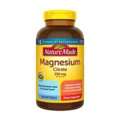 Viên uống bổ sung Magie Magnesium Citrate 250mg 180 viên 
