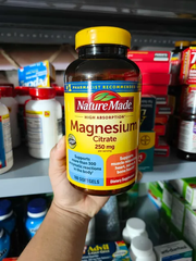 Viên uống bổ sung Magie Magnesium Citrate 250mg 180 viên 