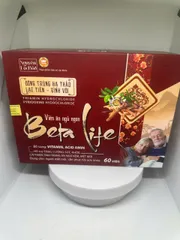 Viên Ăn Ngủ Ngon Beta Life - Hỗ Trợ Cải Thiện Chán Ăn, Ngủ Kém, Mệt Mỏi (Hộp 60 Viên)