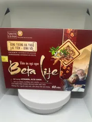 Viên Ăn Ngủ Ngon Beta Life - Hỗ Trợ Cải Thiện Chán Ăn, Ngủ Kém, Mệt Mỏi (Hộp 60 Viên)