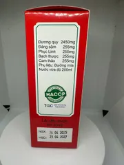 Đương Quy Cao, 200 ml, Bồi bổ máu huyết, giữ da dẻ hồng hào