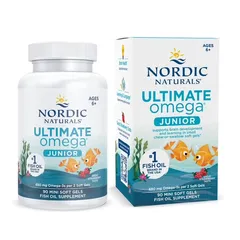 Viên nang mềm Nordic Naturals Ultimate Omega Junior, 680 mg, dầu cá, 90 viên.