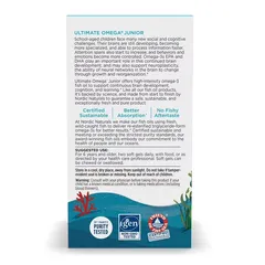 Viên nang mềm Nordic Naturals Ultimate Omega Junior, 680 mg, dầu cá, 90 viên.
