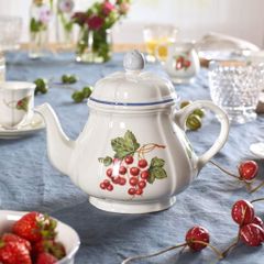 Ấm trà cafe Villeroy & Boch Cottage Kaffeekanne Teekanne 10-1115-0460, dung tích 1 lít