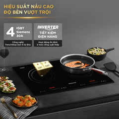 Bếp từ đôi BlueStone ICB-6825