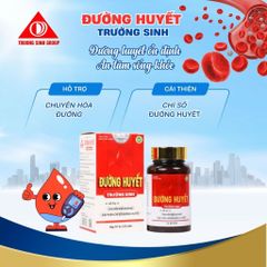 TPBVSK Đường huyết Trường Sinh Hộp 60v