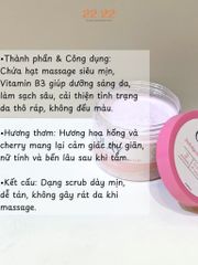 ✨ Tẩy tế bào chết OLAY MINERAL SCRUB Wild Rose & Cherry làm sáng da, mịn da 200g