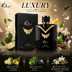 Nước Hoa Nam Charme Luxury 80ML/100ML - Hương Citrus Tươi Mát, Sang Trọng và Lịch Lãm - Quà Tặng Độc Đáo cho Quý Ông