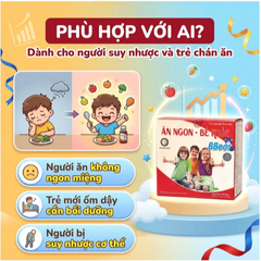 Siro hỗ trợ bổ sung các vitamin, giúp ăn ngon, tăng cường tiêu hóa Ăn Ngon - Bé Khỏe BBear (4 vỉ x 5 ống)