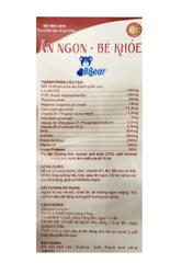 Siro hỗ trợ bổ sung các vitamin, giúp ăn ngon, tăng cường tiêu hóa Ăn Ngon - Bé Khỏe BBear (4 vỉ x 5 ống)