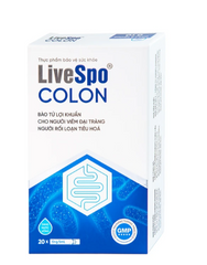 Bào tử lợi khuẩn cho người viêm đại tràng, rối loạn tiêu hóa LiveSpo Colon(20 ống x 5ml)