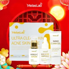 Bộ Chăm Sóc Da Mụn Ultra Clear Skin Acne SkinCare Melaslab