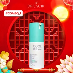 [COMBO BẢO VỆ DA DR LACIR] Kem chống nắng Biohe, Cool Cream face tuyết sữa gạo