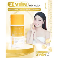 Lacir Glutathione Plus Melaslab Hỗ Trợ Giảm Nám Sáng Da Hạn Chế Lão Hóa