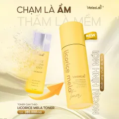 Toner Cam Thảo Licoroce Mela Toner Melaslab