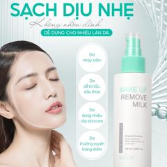 Sữa Tẩy Trang Dịu Nhẹ Make Up Remove Milk Dr.Lacir Chính Hãng