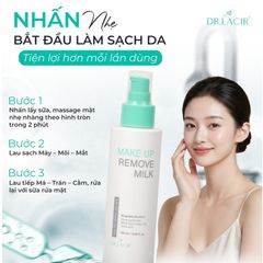 Sữa Tẩy Trang Dịu Nhẹ Make Up Remove Milk Dr.Lacir Chính Hãng