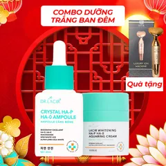 Combo Dưỡng Trắng Sáng Da Ban Đêm Dr Lacir