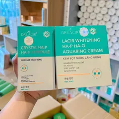 Combo Dưỡng Trắng Sáng Da Ban Đêm Dr Lacir