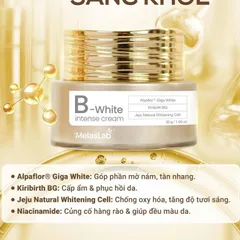 Kem Nám B - White Intense Cream Melaslab