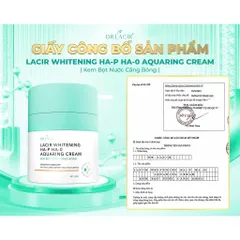 Kem Bọt Nước Căng Bóng Lacir Whitening HA-P HA-0 Aquaring Cream