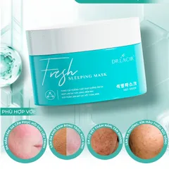 Fresh Sleeping Mask Dr Lacir Mặt Nạ Băng Cấp Ẩm, Dưỡng Chất, Dưỡng Da, Phục Hồi Da