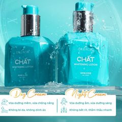 Kem Body Dr Lacir - Chất Whitening Lotion - Dưỡng ẩm da toàn thân - Chống nắng - 200ml