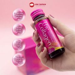Nước Uống Collagen Shiseido Nhật Bản 10 Chai x 50ml - Căng Bóng Da, Trẻ Hóa, Dưỡng Ẩm, Hỗ Trợ Giảm Nếp Nhăn