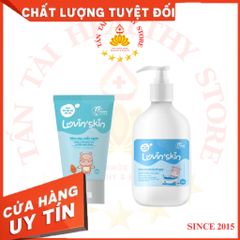 ✅[CHÍNH HÃNG, CHO KIỂM HÀNG] Bộ đôi cơ bản dịu rôm sảy, mẩn ngứa cho bé Lovin'Skin